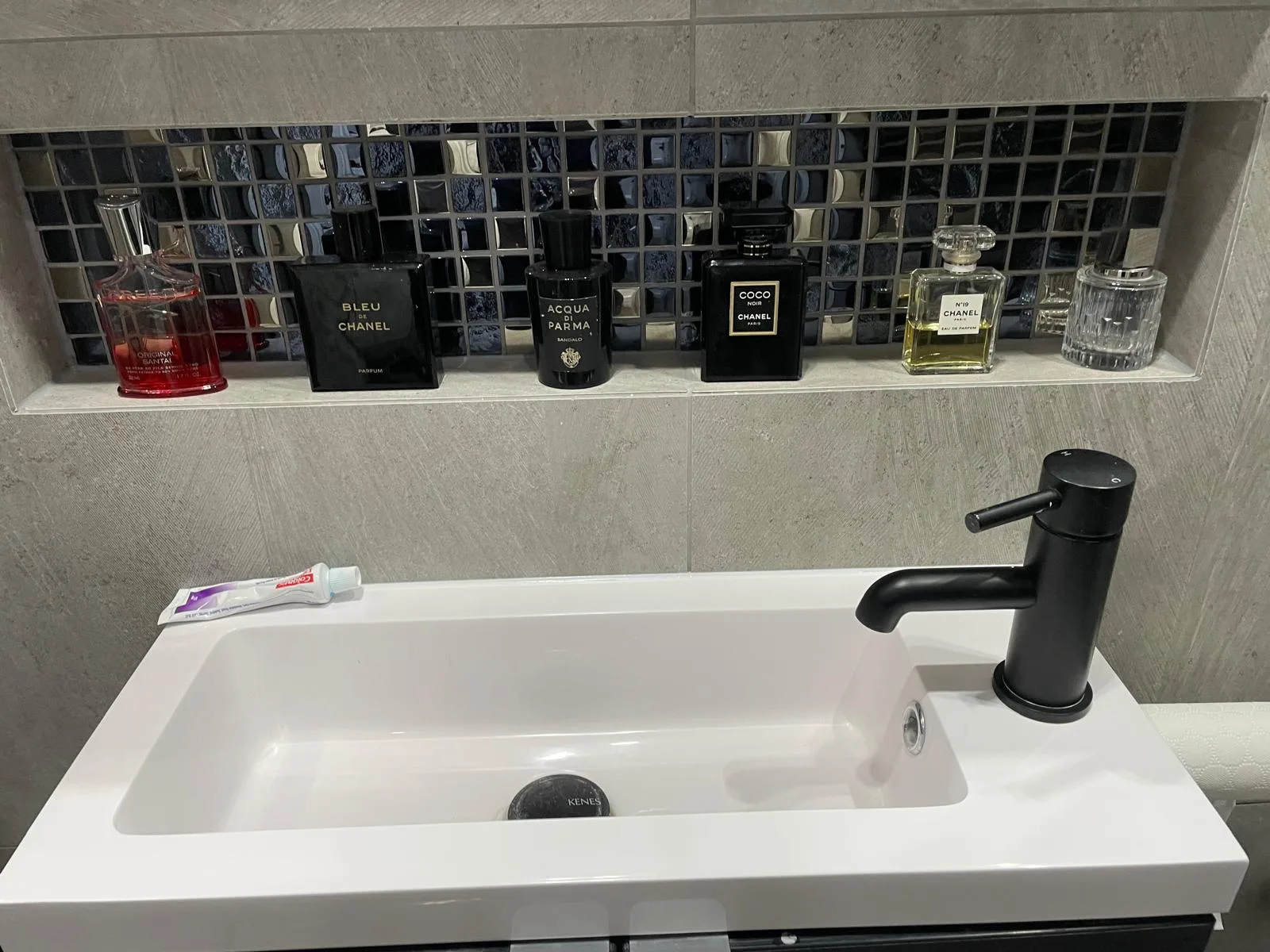 New luxury bathroom installation