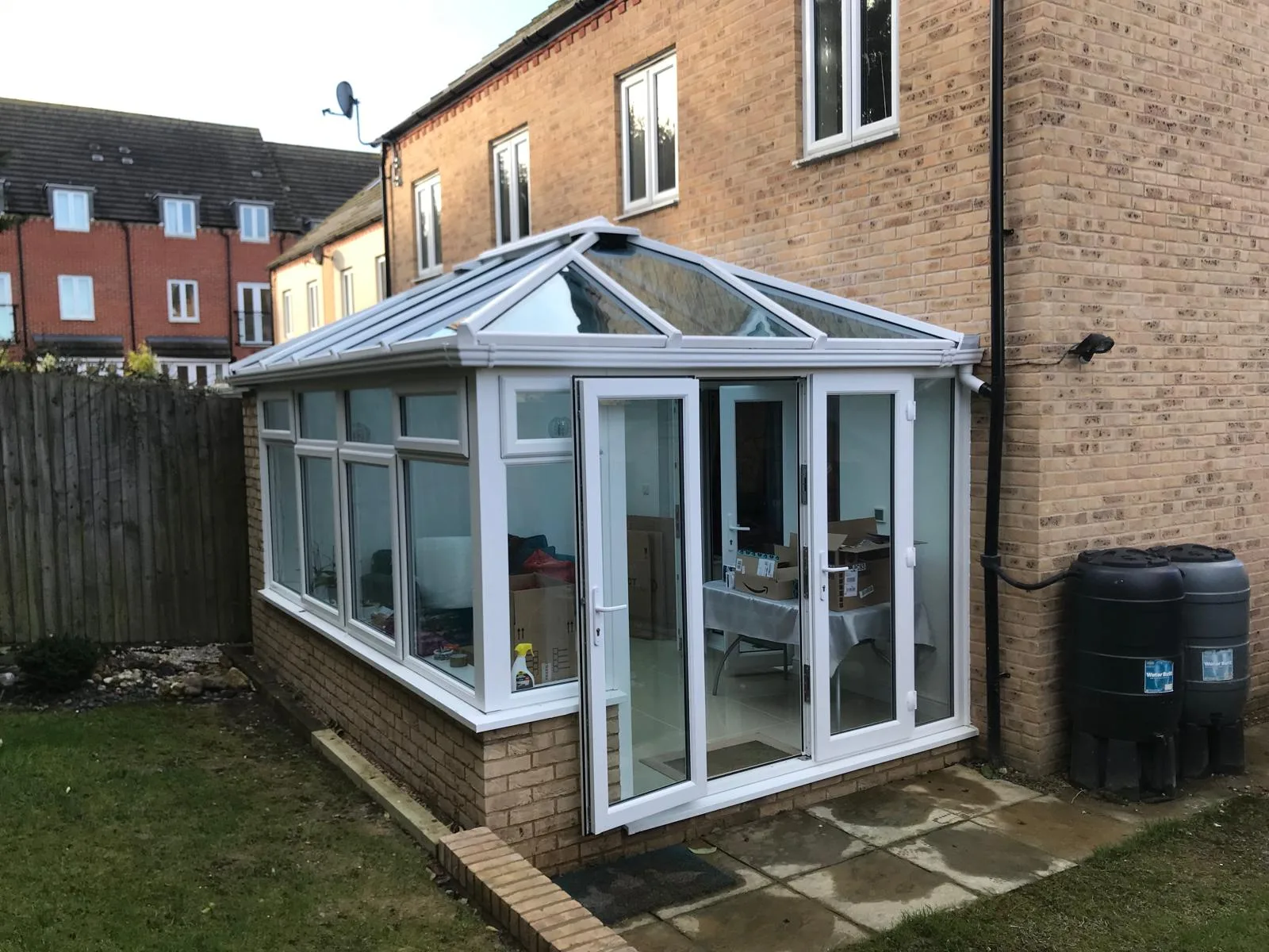 New luxury Conservatory installation